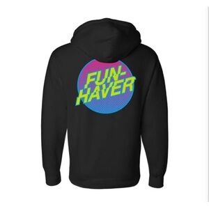 Fun Haver Circle Logo Hoodie Men’s XXXL